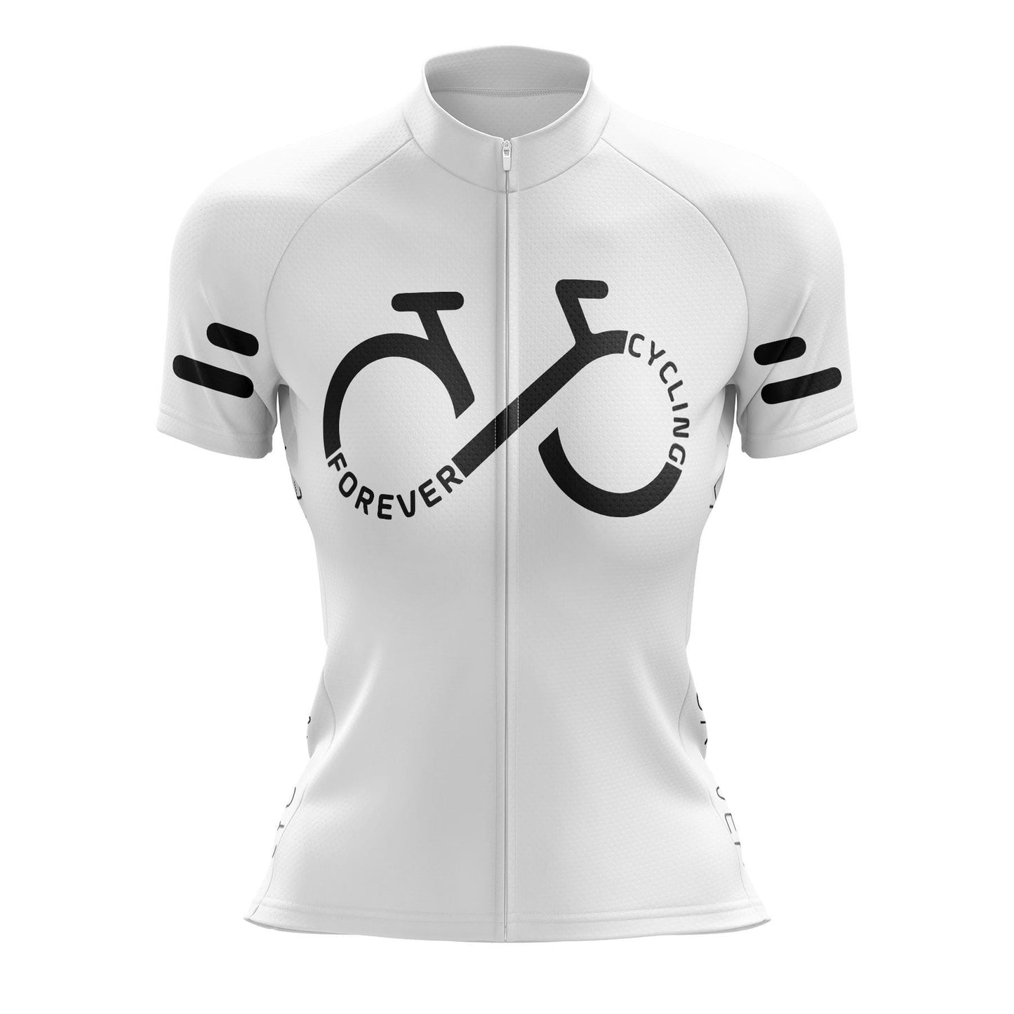 Women's White Cycling Forever Jersey or Shorts