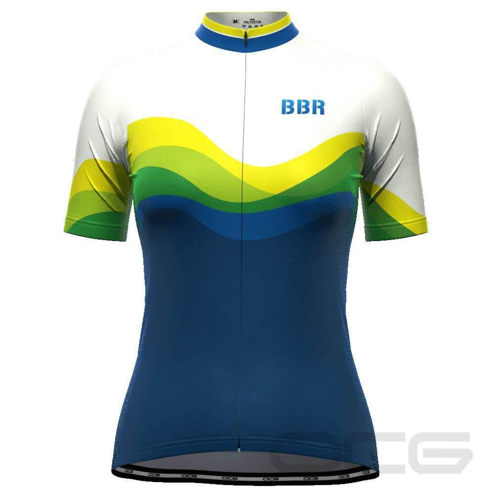 Women's Brisbane Bike Rides Short Sleeve Cycling Jersey