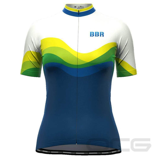Women's Brisbane Bike Rides Short Sleeve Cycling Jersey