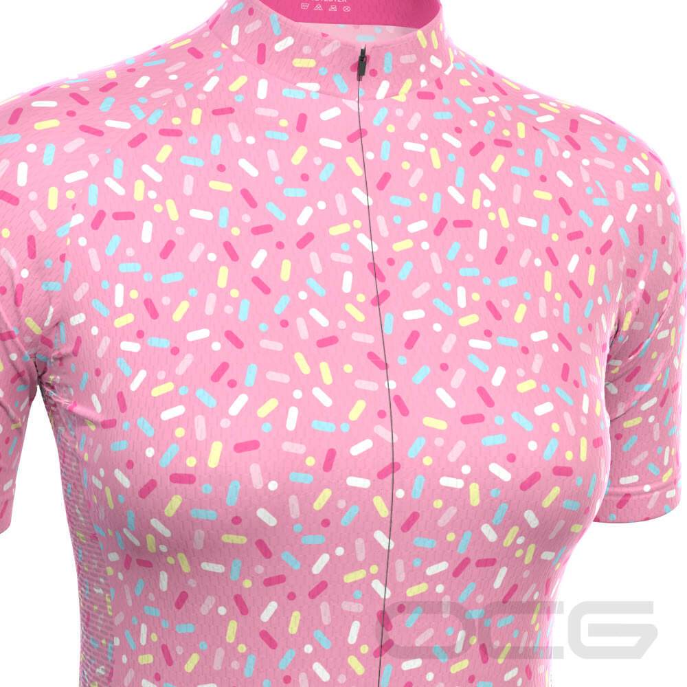 Women's Candy Makes Me Happy Short Sleeve Cycling Jersey