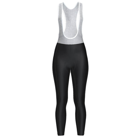 Women's Plain Color Gel Padded Cycling Bib-Tights