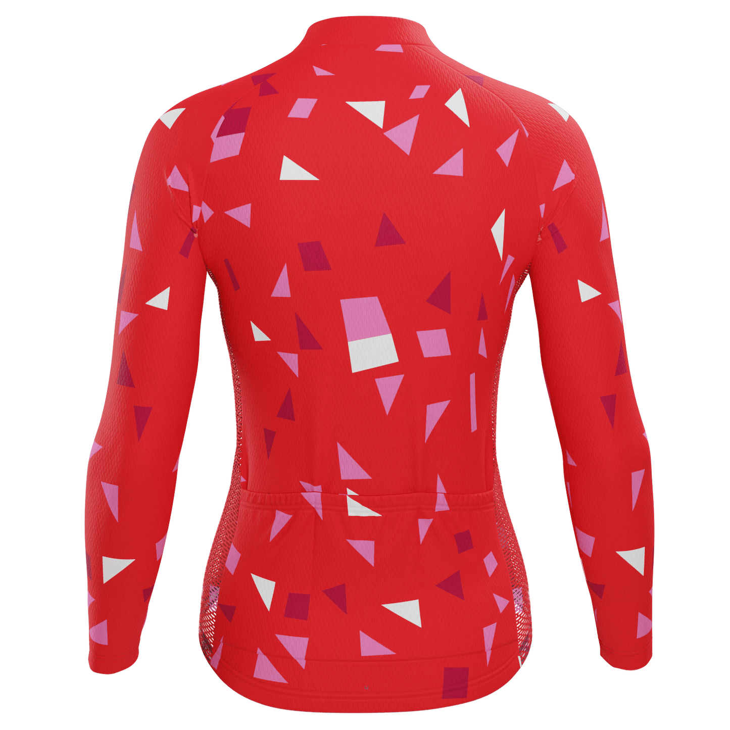 Women's Bold Confetti Long Sleeve Cycling Jersey