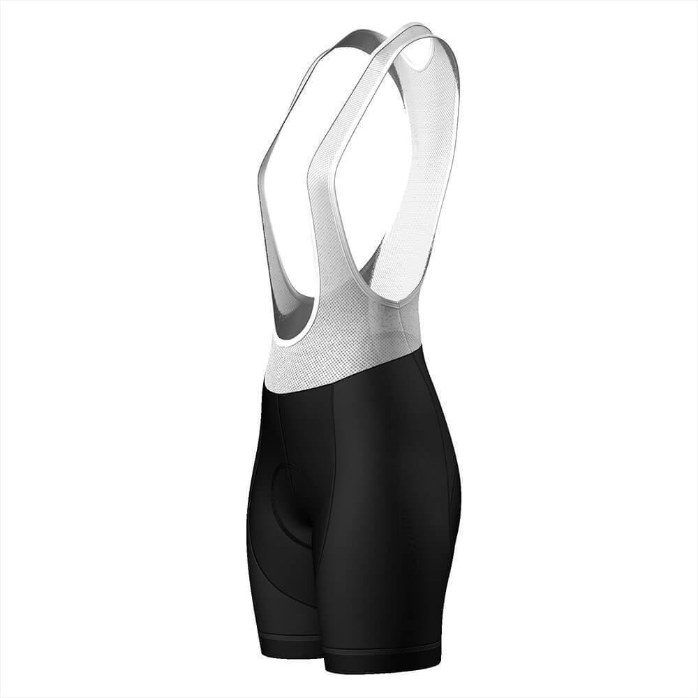 Women's Pro-Band Classic Plain Color Gel Padded Cycling Bib