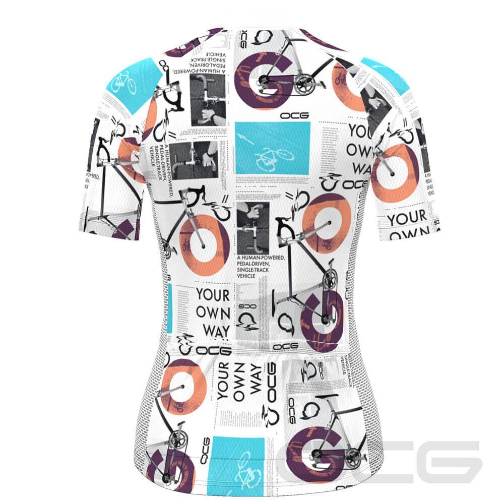 Women's Ride Your Own Way Short Sleeve Cycling Jersey