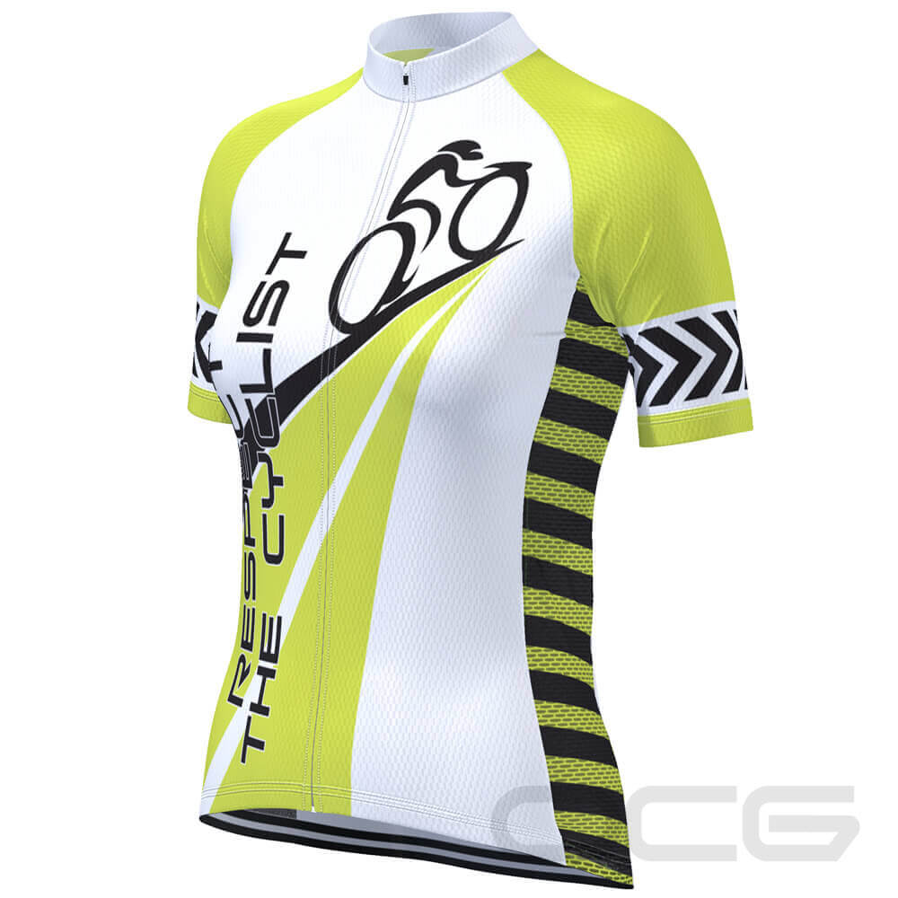 Women's Respect the Cyclist Short Sleeve Cycling Jersey
