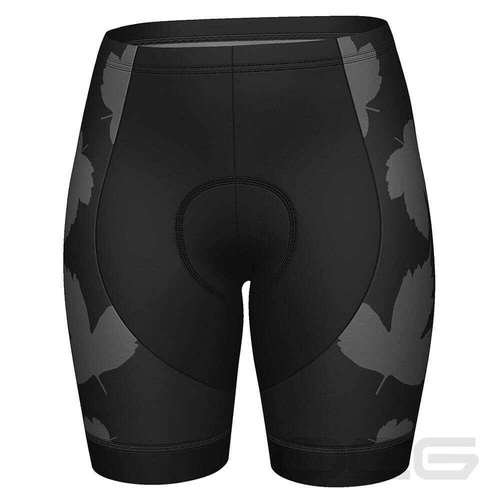 Women's Maple Leaves Gel Padded Cycling Shorts