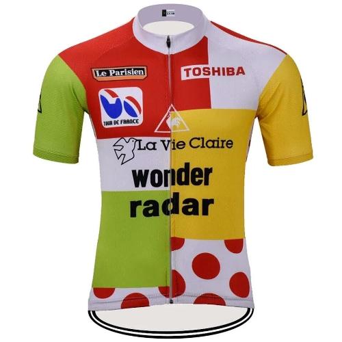 Wonder Radar La Vie Claire Retro Cycling Jersey