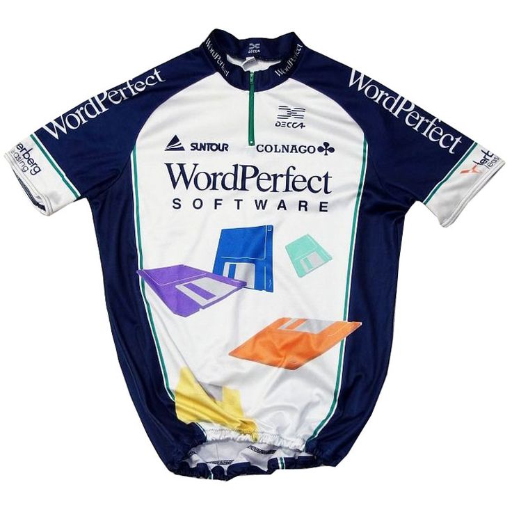 WordPerfect-ColnagoDecca Retro Cycling Jersey