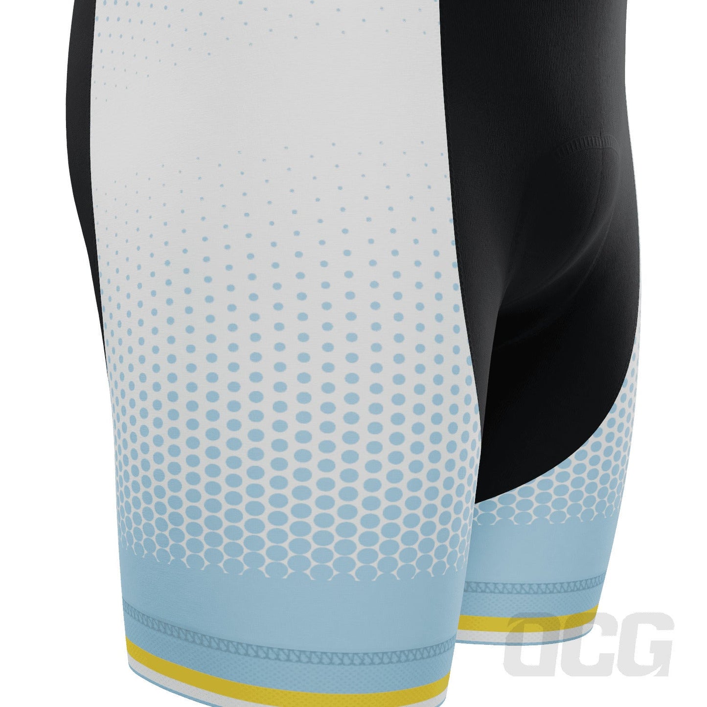 Men's World Countries Team Argentina Icon Gel Padded Cycling Bib