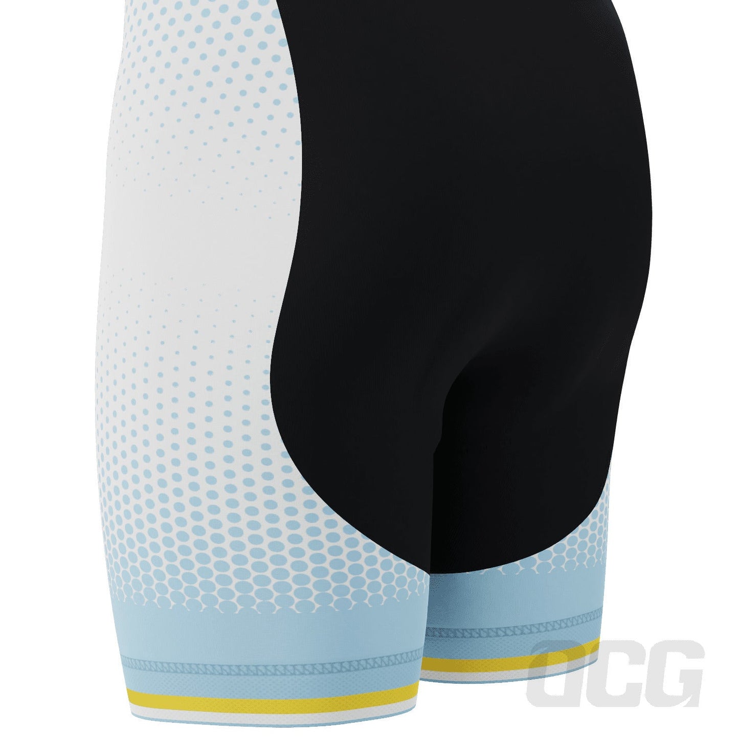 Men's World Countries Team Argentina Icon Gel Padded Cycling Bib