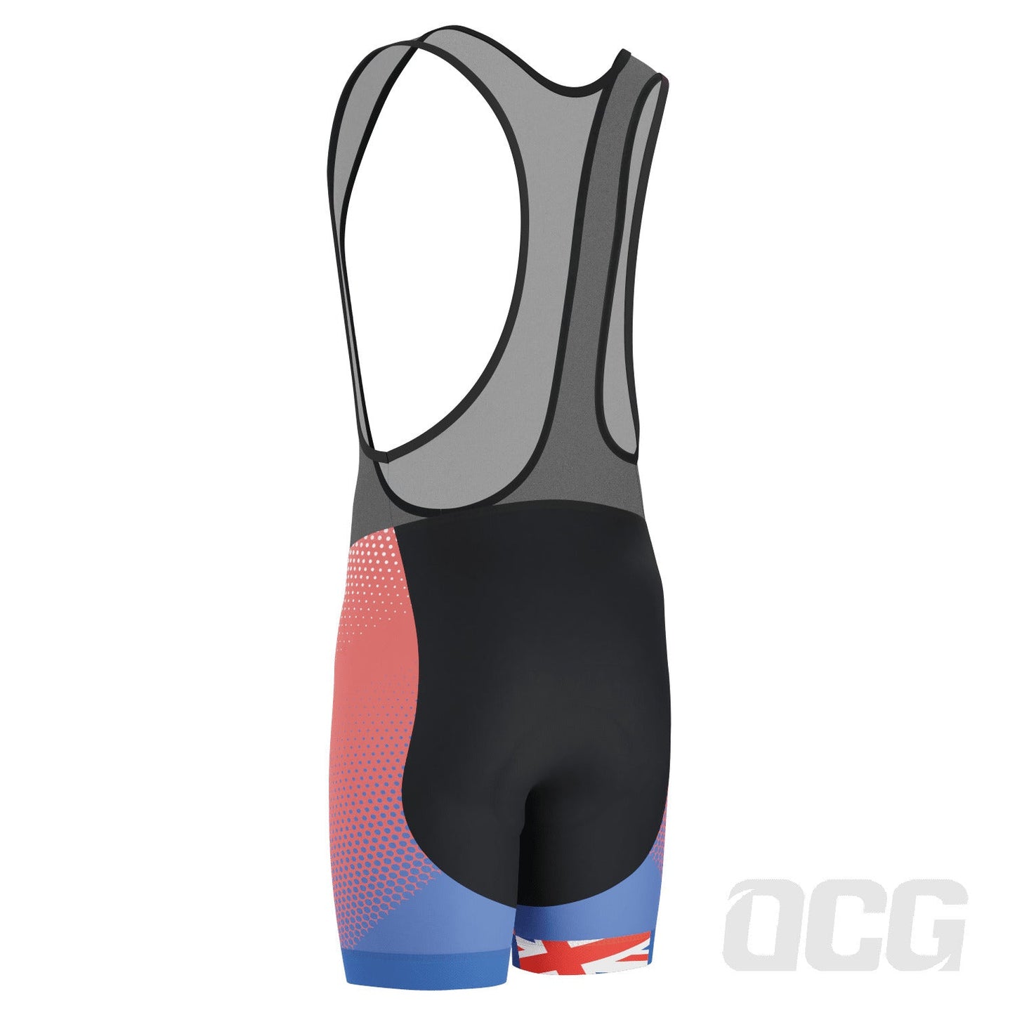 Men's World Countries Team UK Icon Gel Padded Cycling Bib