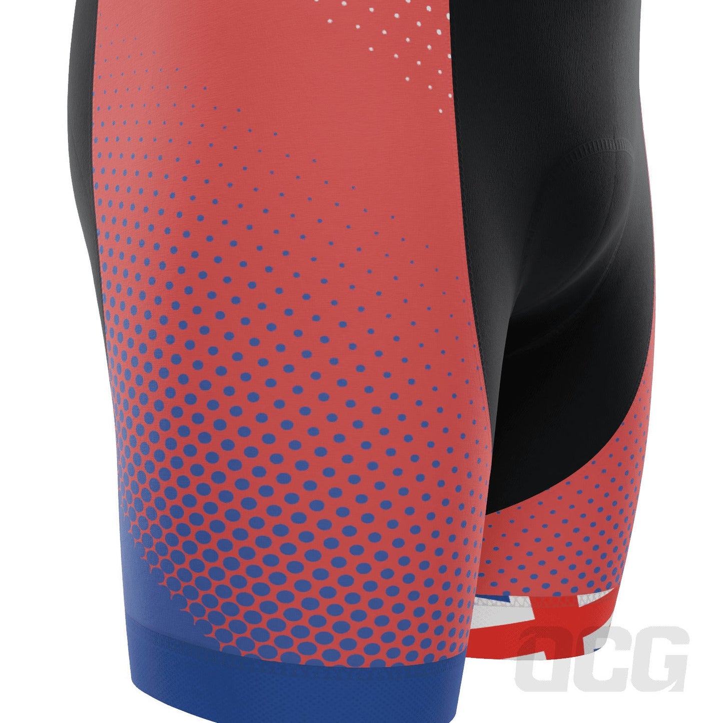 Men's World Countries Team UK Icon Gel Padded Cycling Bib