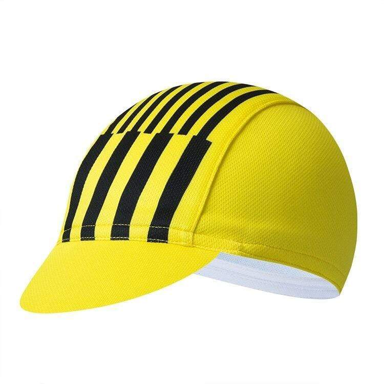 Yellow Quick-Dry Cycling Cap