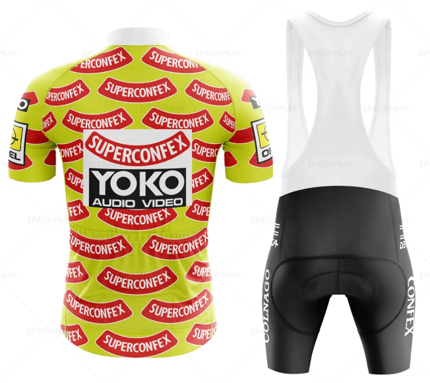 YOKO Superconfex Retro Cycling Jersey Set